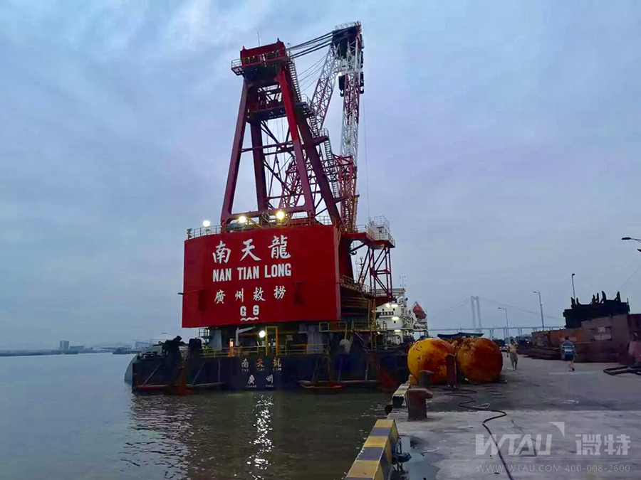 微特錨機監控系統配裝交通運輸部廣州打撈局南天龍號